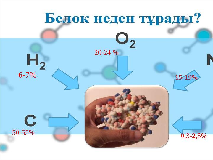 20-24 % 15-19% 6-7% 50-55% 0,3-2,5%