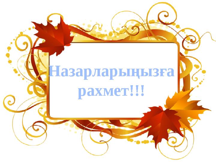 Назарларыңызға рахмет!!!