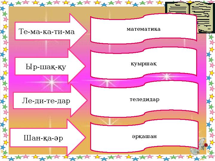 тапқырлық Қиындықтан ешқашан біз қашпаймыз. Алғырлықпен тапқырлықты ұштаймыз Қиялдарға самғап ұшқан құстаймыз, Шегінбейм