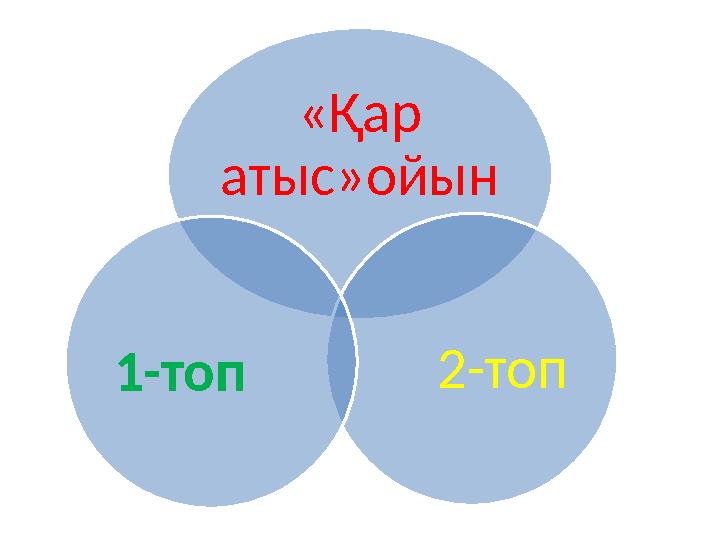 «Қар атыс»ойын 2-топ 1-топ