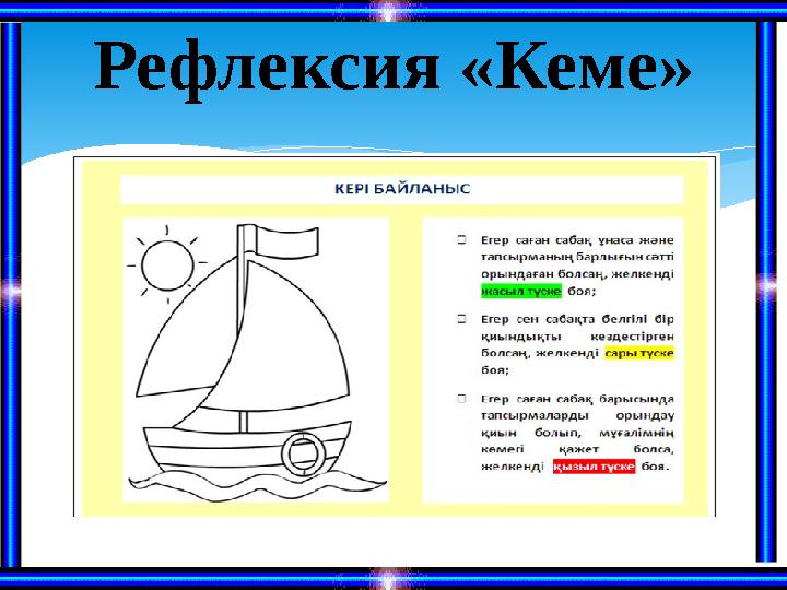 Рефлексия «Кеме»