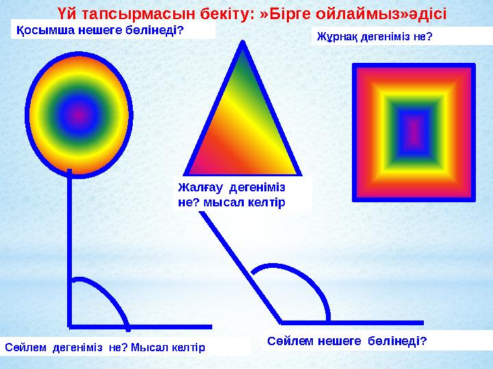 Қосымша нешеге бөлінеді? Жалғау дегеніміз не? мысал келтір Жұрнақ дегеніміз не? Сөйлем дегеніміз не? Мысал келтір Сөйлем неш