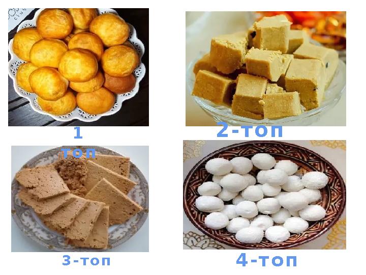 1 топ 2-топ 3-топ 4-топ