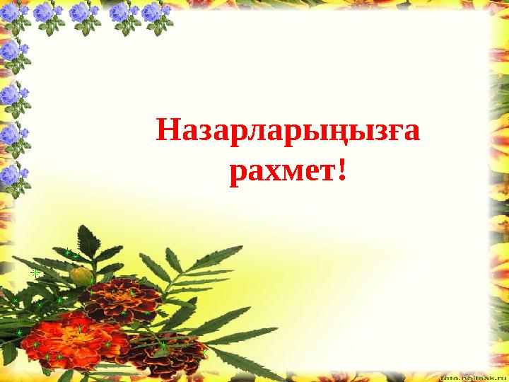 Назарларыңызға рахмет!