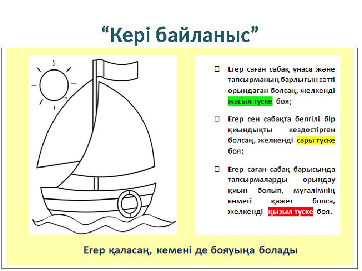 “Кері байланыс”