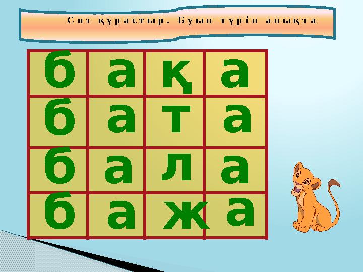 «АДАСҚАҚ» ойыны (жауабы) Жуан дауысты лар: а, о, ұ, ы , у Жіңішке дауысты лар: ә, е, ө, ү, і , и . Ашық дауыстылар : а, ә