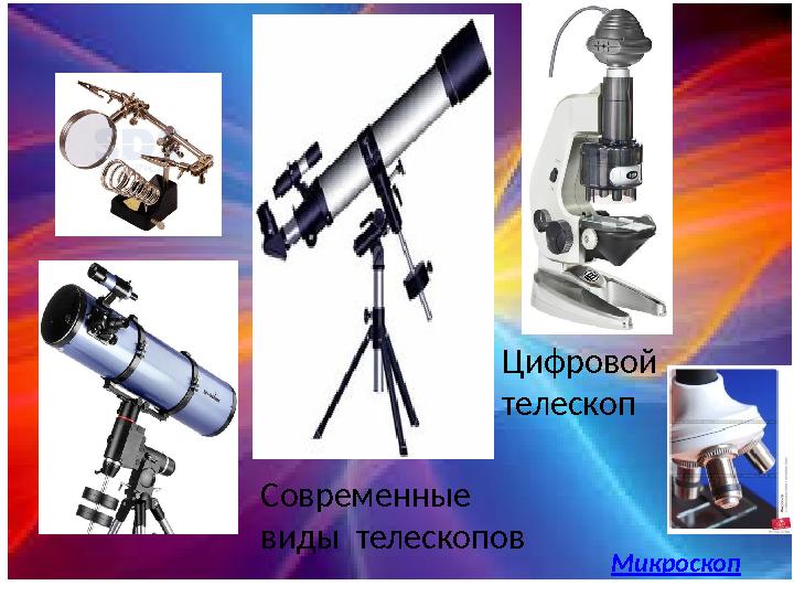 Цифровой телескоп Современные виды телескопов Микроскоп