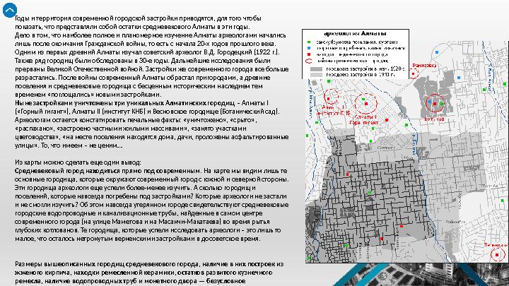 В IX—X а в. а предгорьях Заилий ского Алатау и Илийской долине, позднее чем в других районах Казахстана, образовались средневе