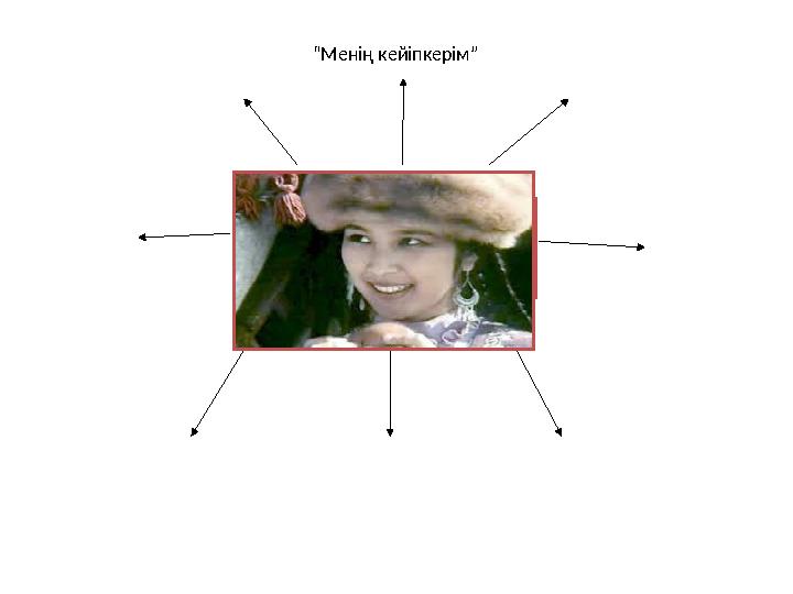 Қалмақ қызы “ Менің кейіпкерім”