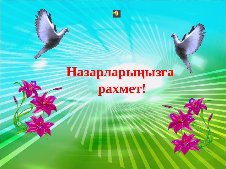Назарларыңызға рахмет!