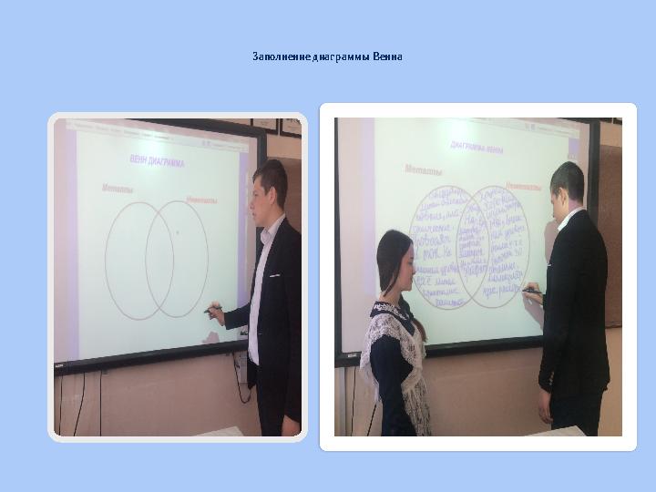 Заполнение диаграммы Венна