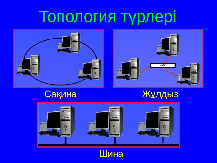 Топология түрлері Сақина Жұлдыз Шина