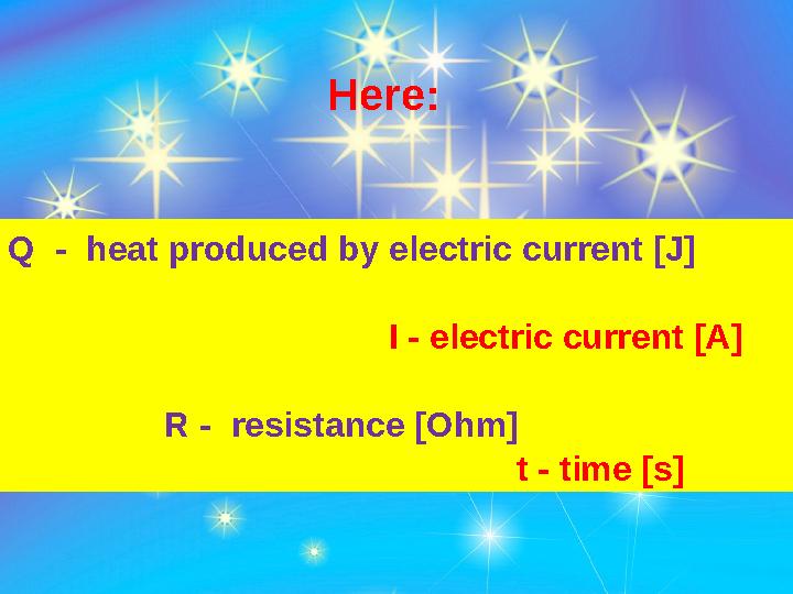 R- resistance [Ohm]