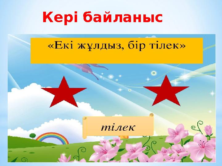 Кері байланыс