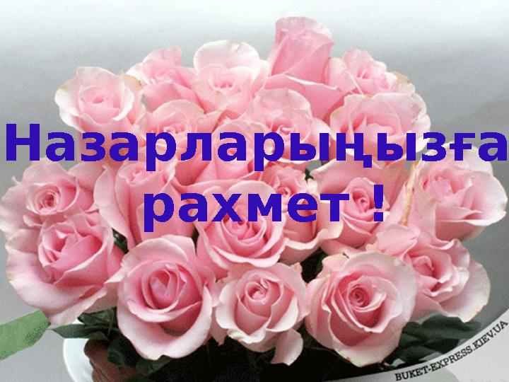 Назарларыңызға рахмет !