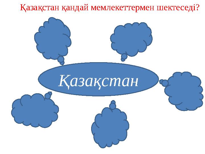 Қазақстан Қазақстан қандай мемлекеттермен шектеседі?
