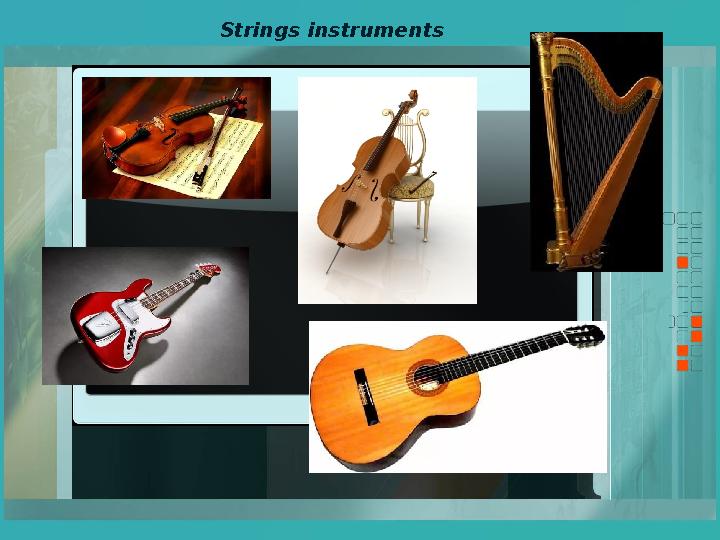 Strings instruments