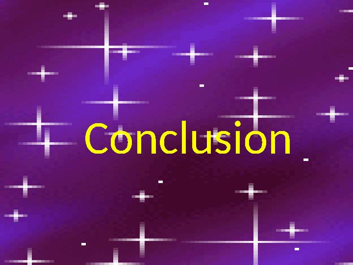 Conclusion