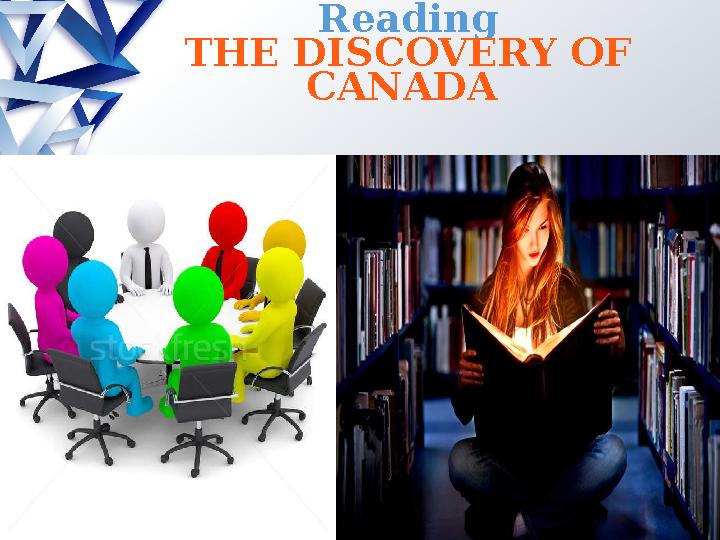 Reading THE DISCOVERY OF CANADA