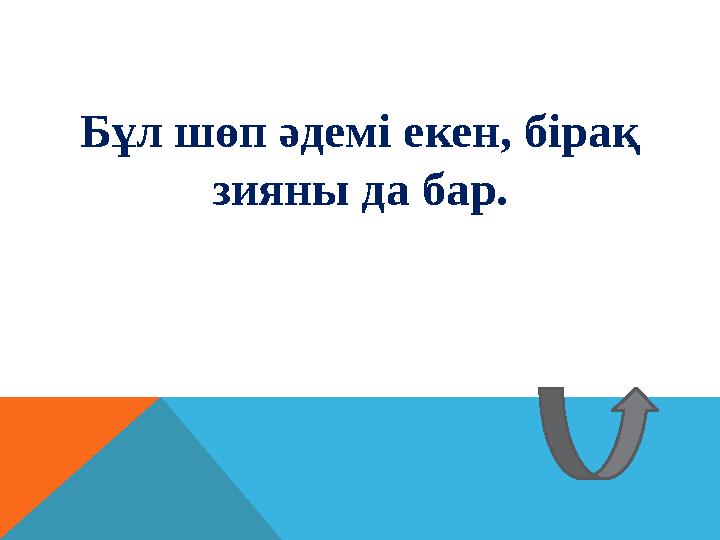 Бұл шөп әдемі екен, бірақ зияны да бар.