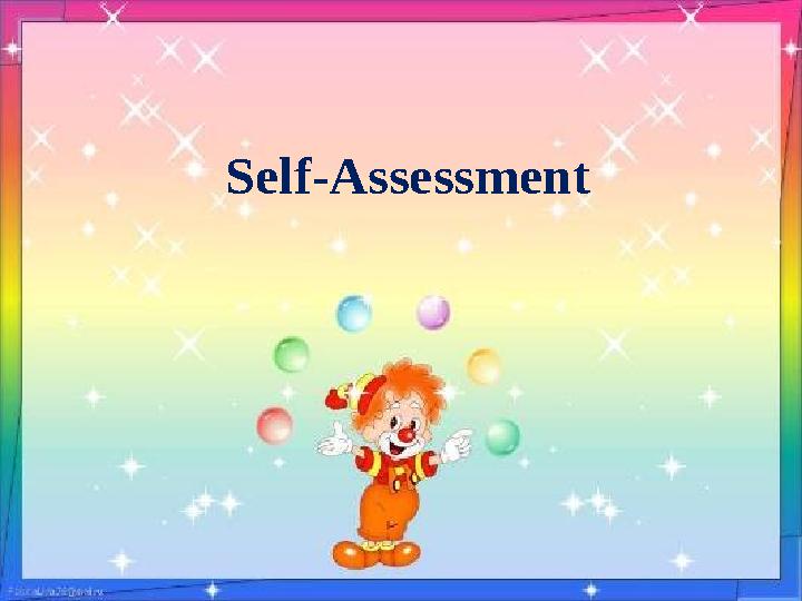 Self-Assessment
