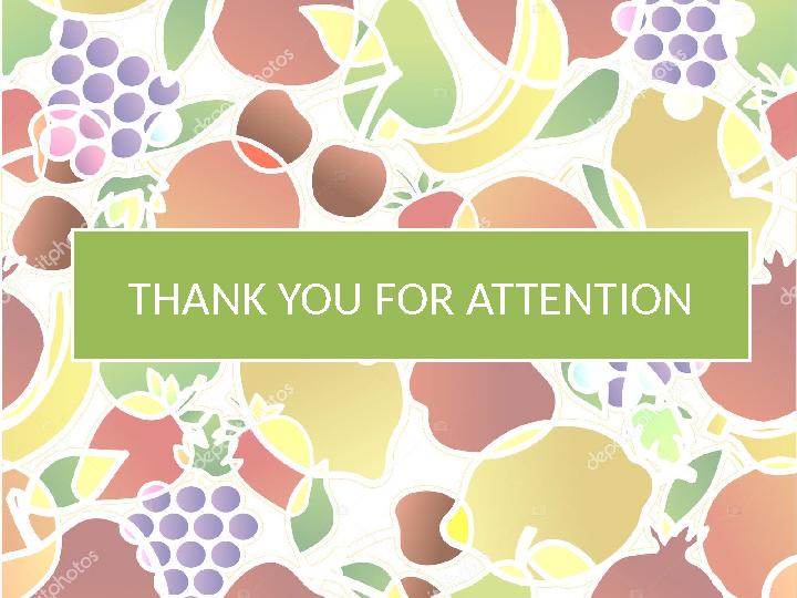 THANK YOU FOR ATTENTION