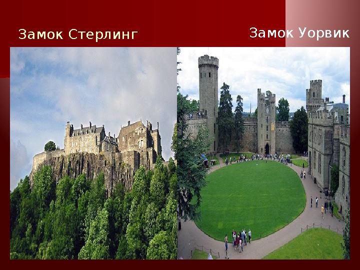 Замок Стерлинг Замок Уорвик