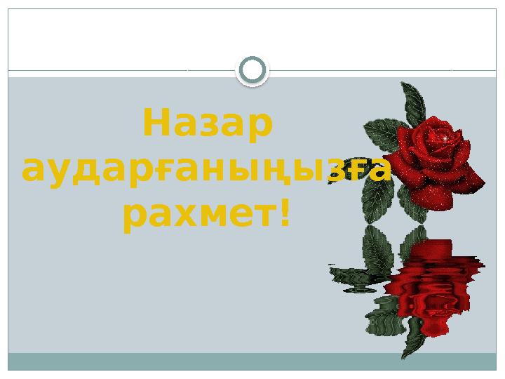 Назар аударғаныңызға рахмет!