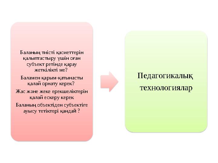 Баланың тиісті қасиеттерін қалыптастыру үшін оған субъект ретінде қарау жеткілікті ме? Баламен қарым-қатынасты қалай орнату