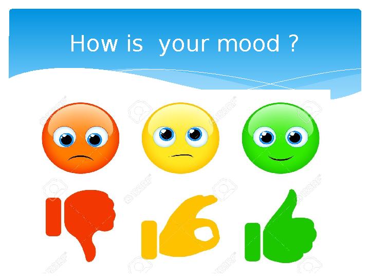 How is your mood ?
