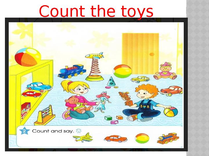 Count the toys