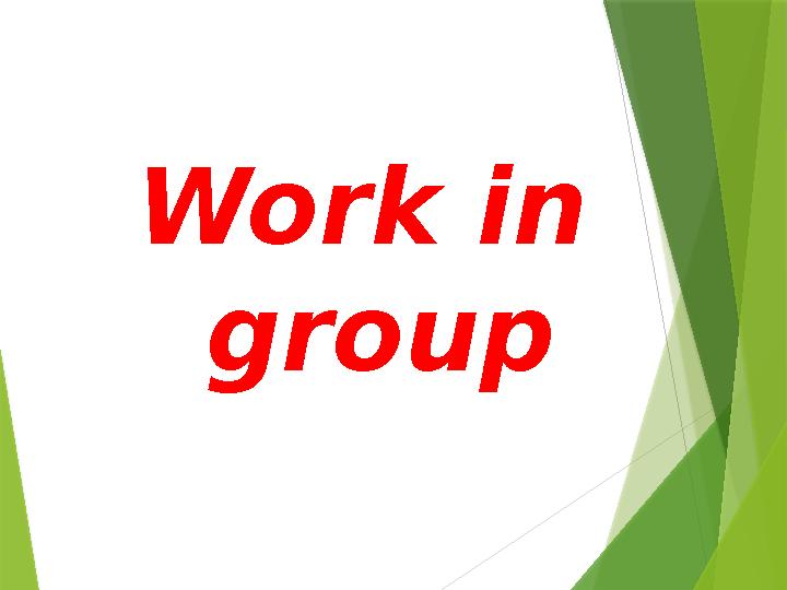 Work in group