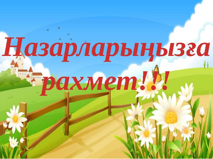 Назарларыңызға рахмет!!!