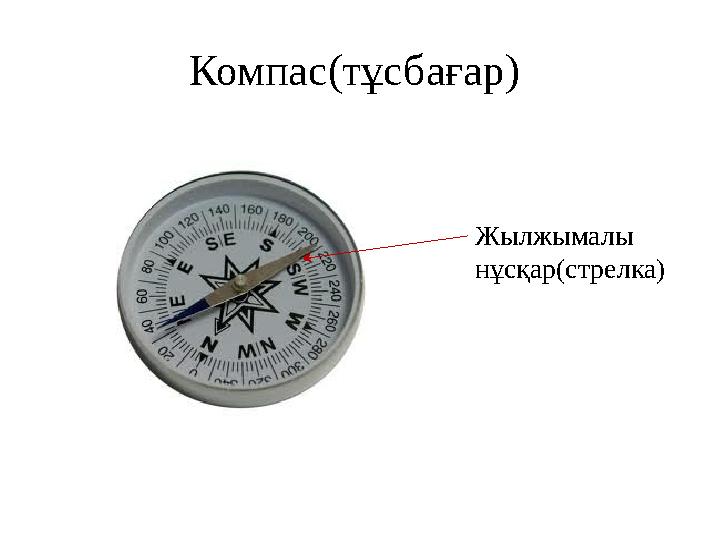 Компас(тұсбағар) Жылжымалы нұсқар(стрелка)