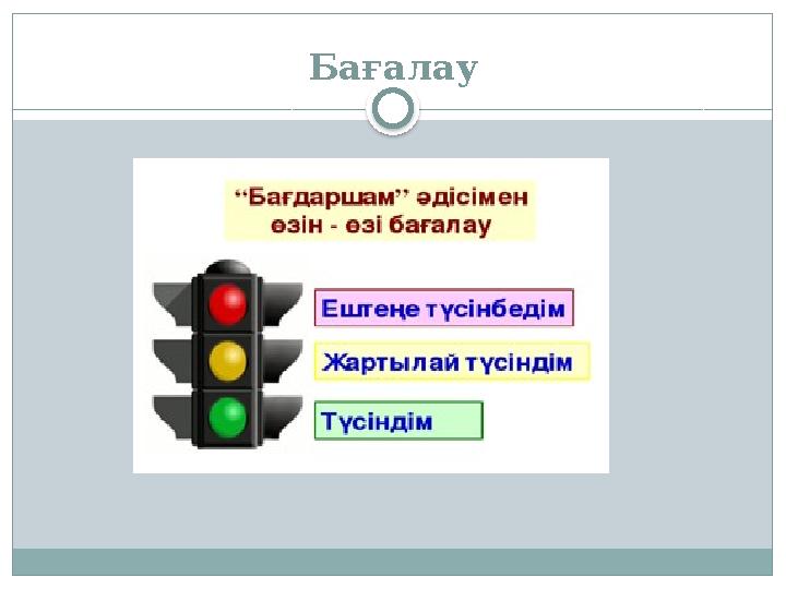 Бағалау