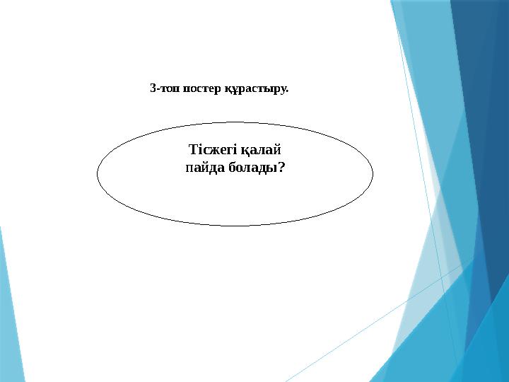 3-топ постер құрастыру. Тісжегі қалай пайда болады?