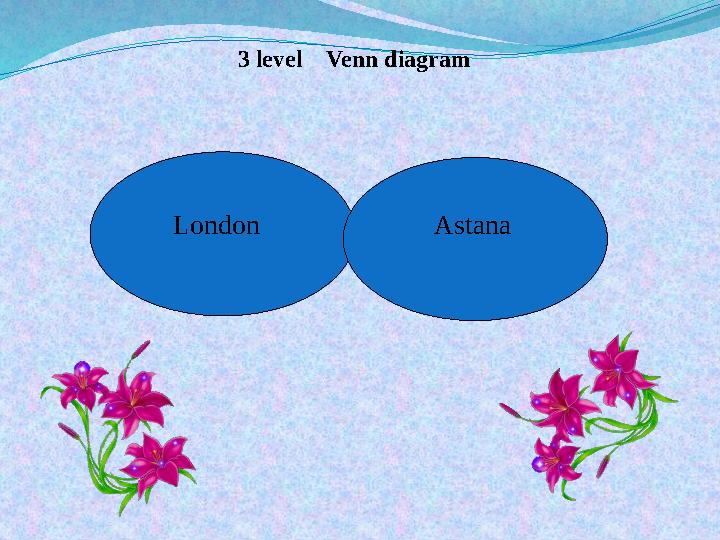 3 level Venn diagram London Astana