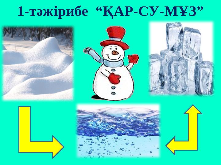 1-тәжірибе “ҚАР-СУ-МҰЗ”