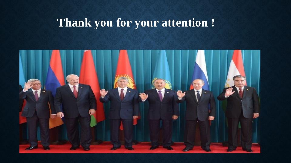 Thank you for your attention !
