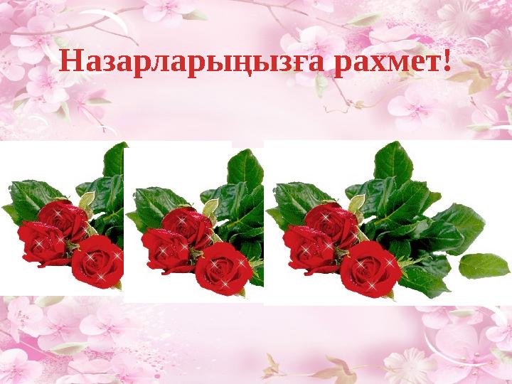 Назарларыңызға рахмет!