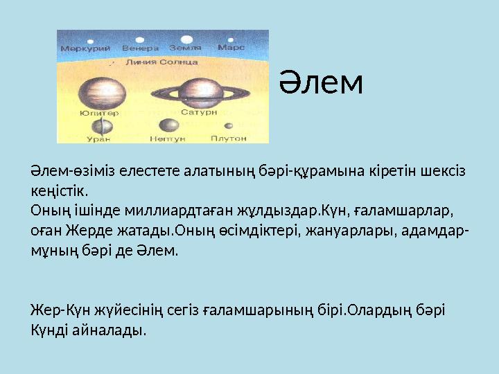 Күн жер байланыстары