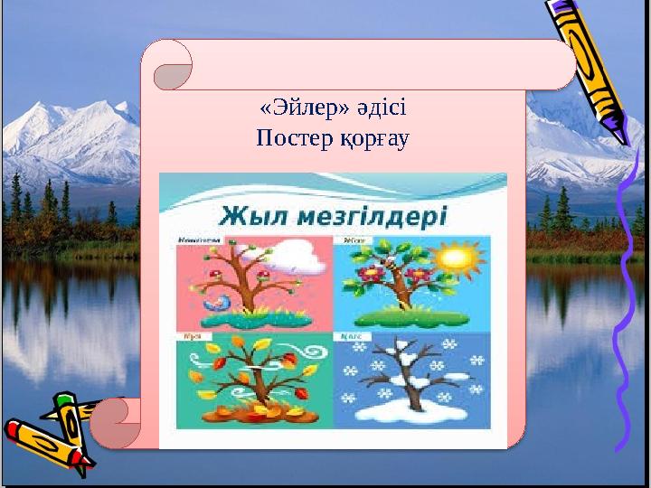 «Эйлер» әдісі Постер қорғау