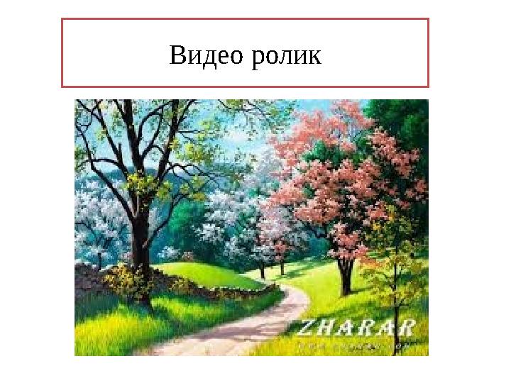 Видео ролик