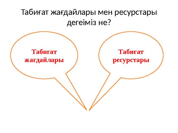 Табиғат жағдайлары мен ресурстары дегеіміз не? Табиғат жағдайлары Табиғат ресурстары