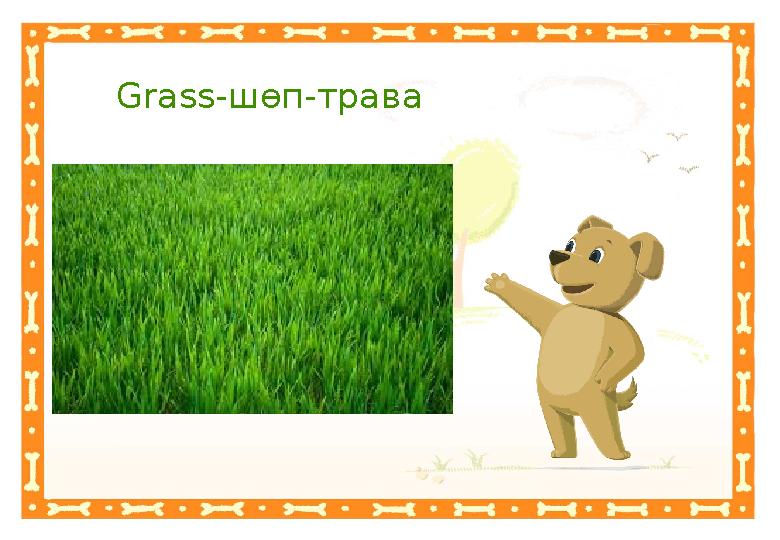 Неправильный ответ Неправильный ответGrass- шөп-трава Правильный ответ