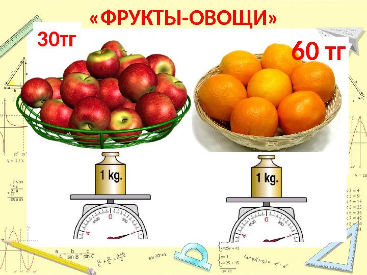 «ФРУКТЫ-ОВОЩИ» 3 0 тг 60 тг