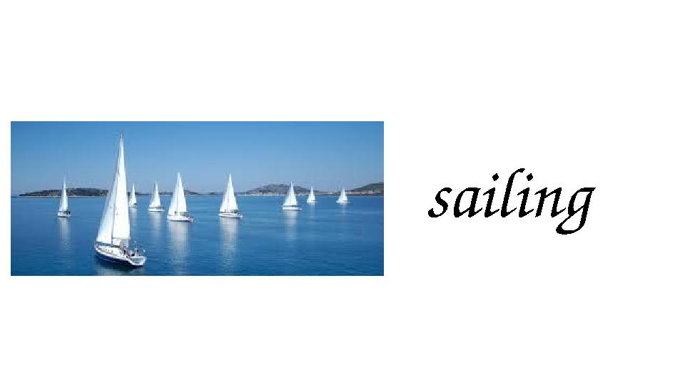 sailing