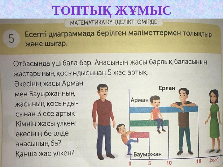 ТОПТЫҚ ЖҰМЫС