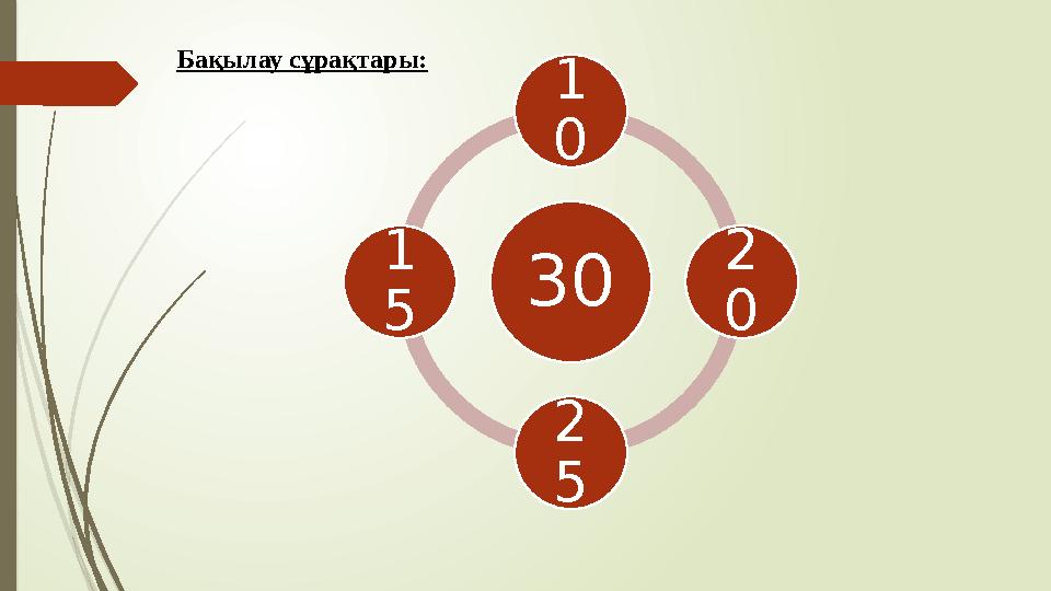 30 1 0 2 0 2 51 5Бақылау сұрақтары: