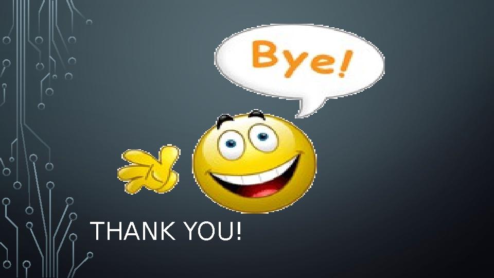 THANK YOU!